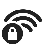 Wifi Protected SVG Icon